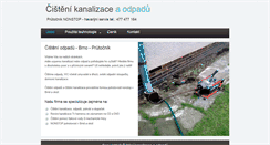 Desktop Screenshot of cisteniodpadu-brno-prutocnik.eu